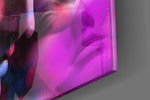 Statues panel catching low light to reveal its electric saturation