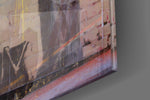 Graffiti Doctor artwork anchoring a wall with warm message-driven palette