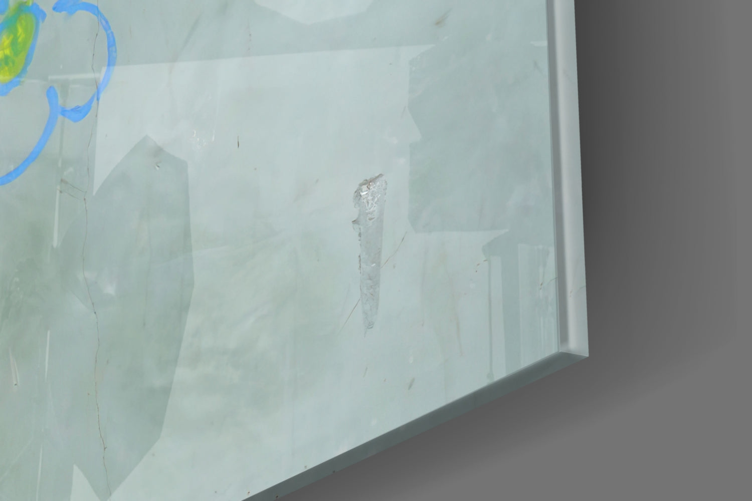 Child and War Glass Art.