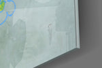 Child and War artwork anchoring a wall with bold conscience-driven palette