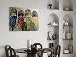 Activist panel adding editorial energy to a music studio
