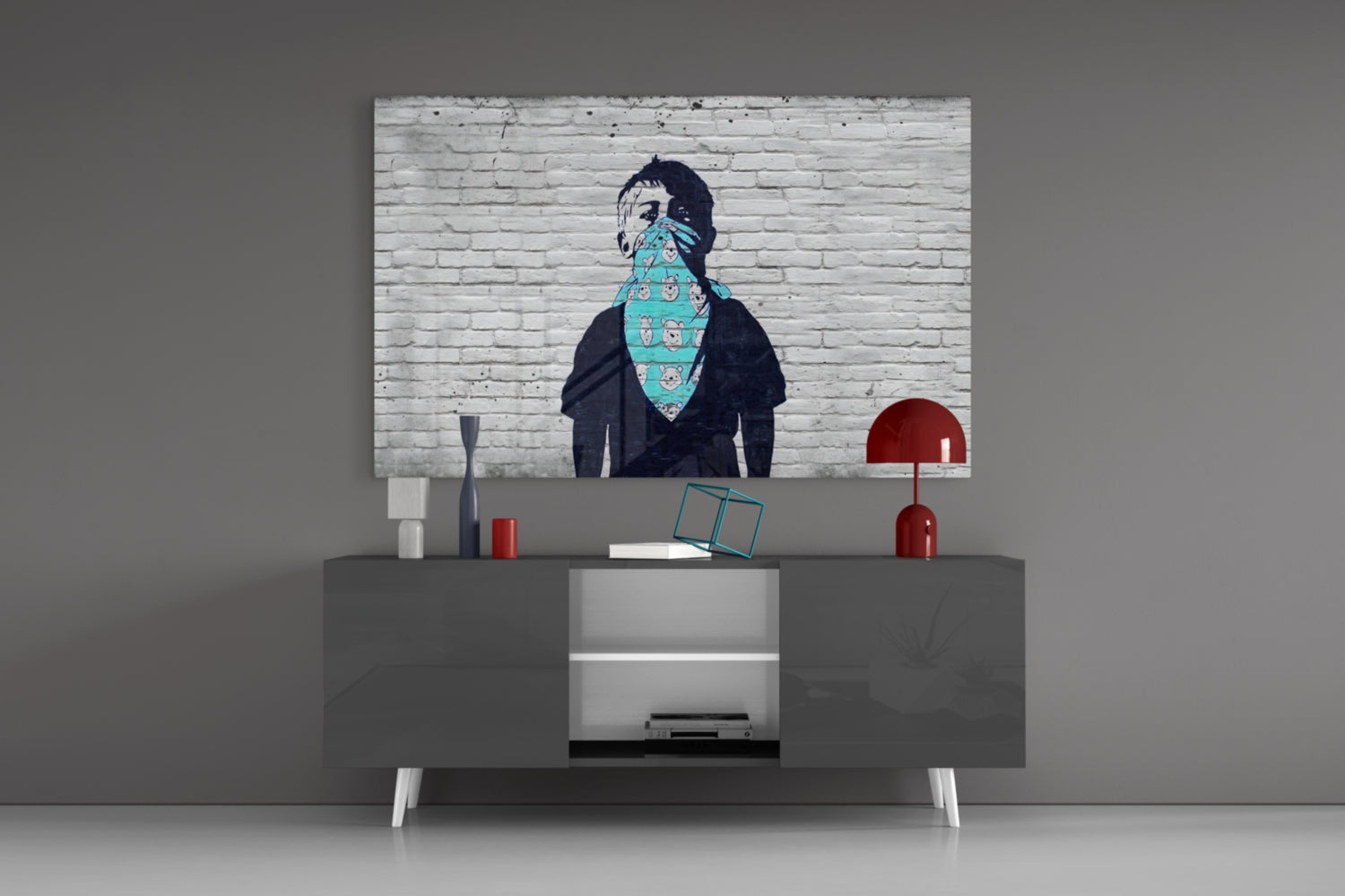 Cute Activist Glass Art.