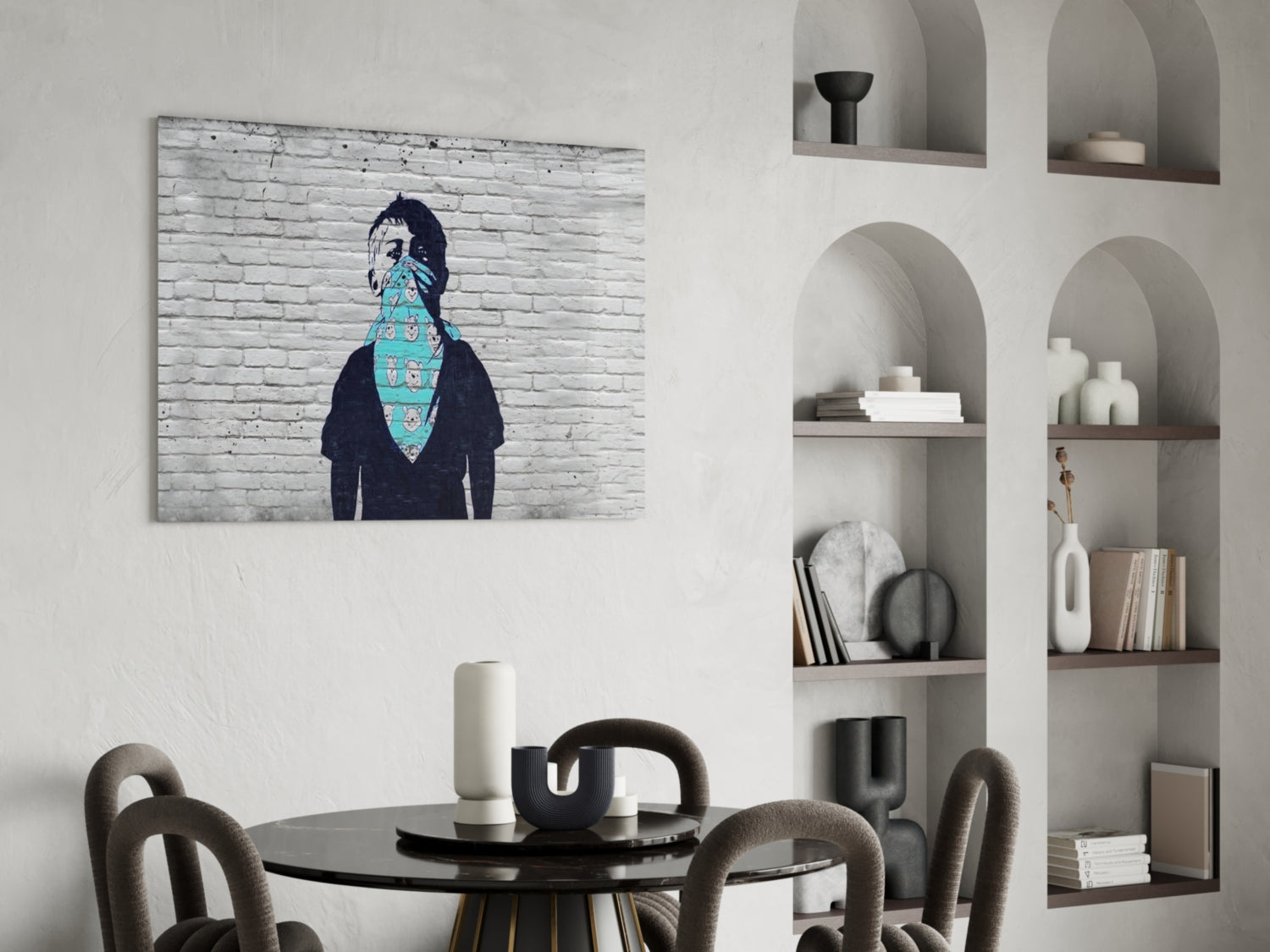 Cute Activist Glass Art.