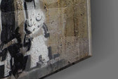 Star Wars artwork anchoring a wall with witty fandom palette