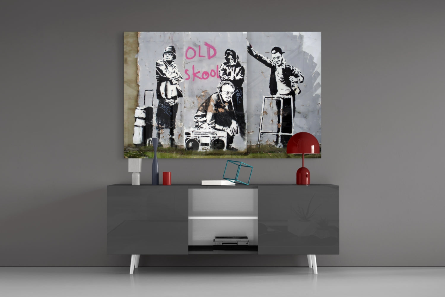 Old School Glass Art.