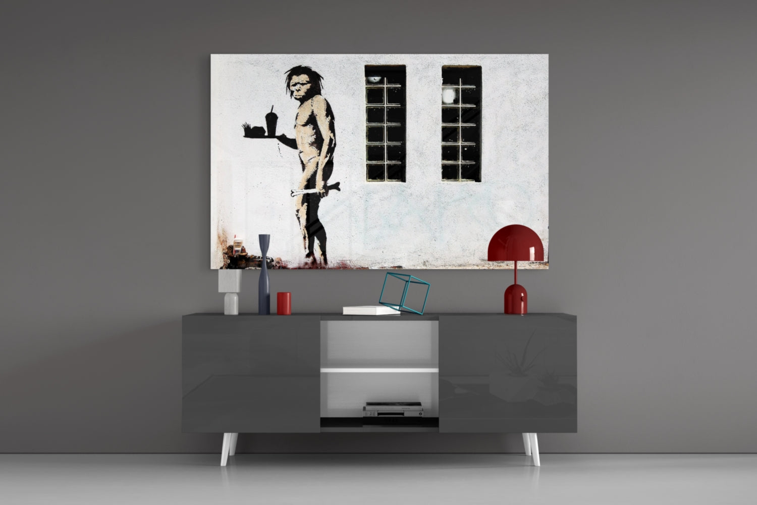 Neanderthal Glass Art.