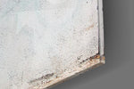 Neanderthal artwork anchoring a wall with witty urban palette