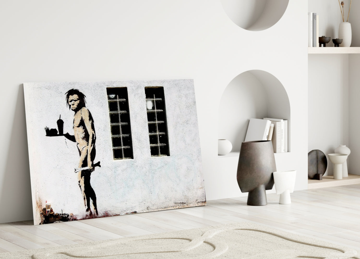 Neanderthal Glass Art.