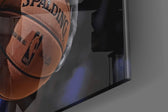 Kobe Bryant artwork anchoring a wall with bold sports-driven palette