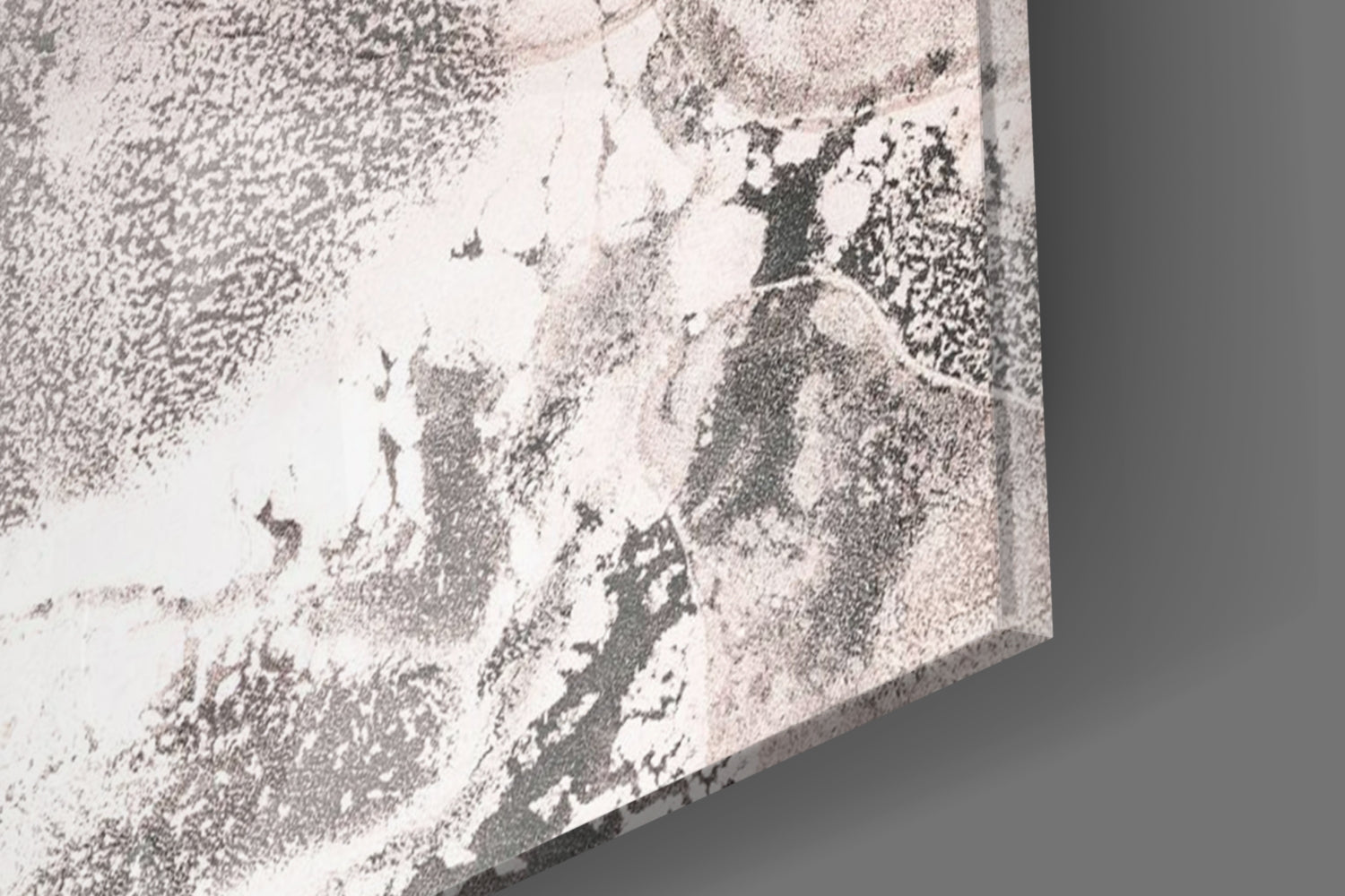 Sweet Pink Glass Art.