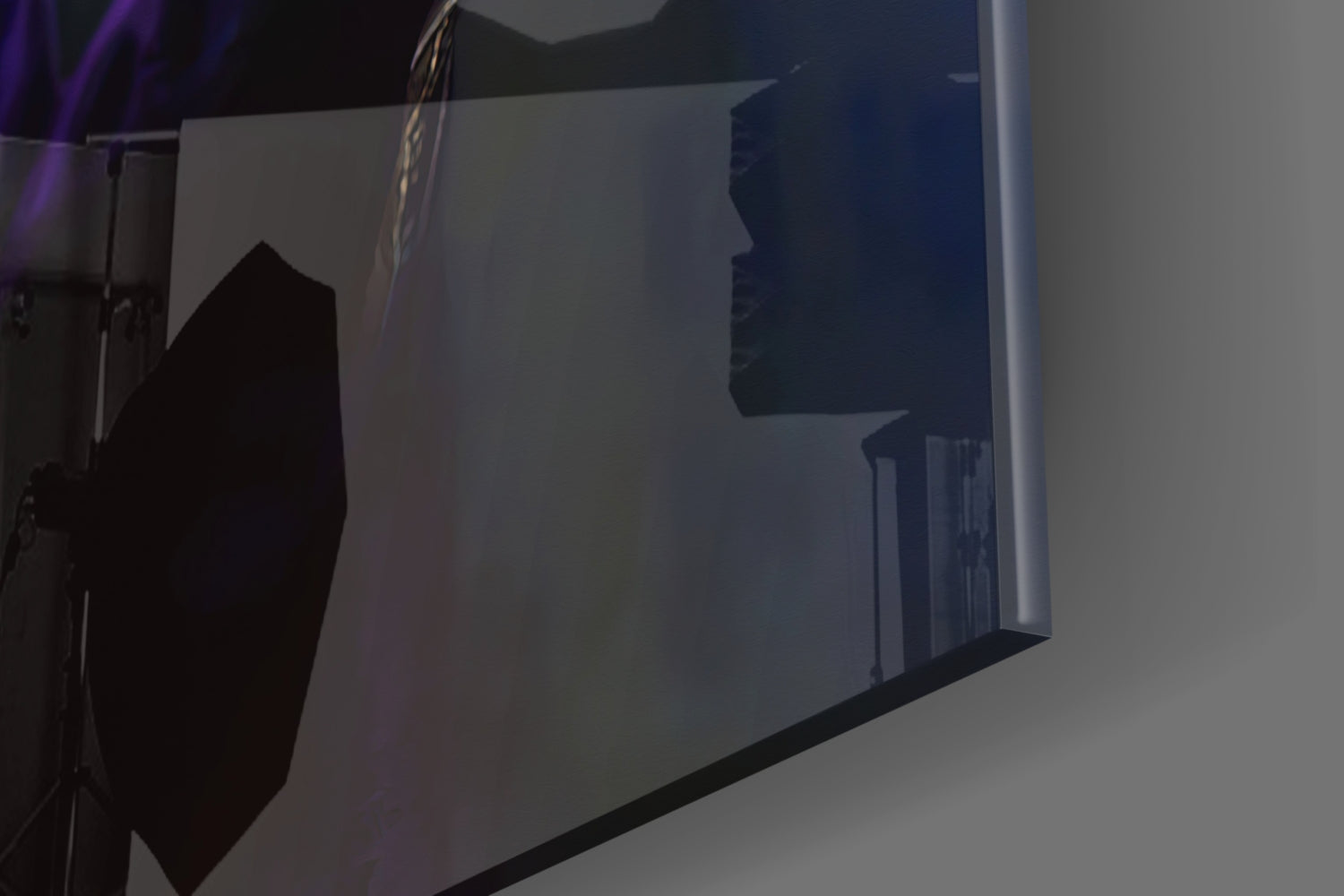 Harley Quinn Glass Art.