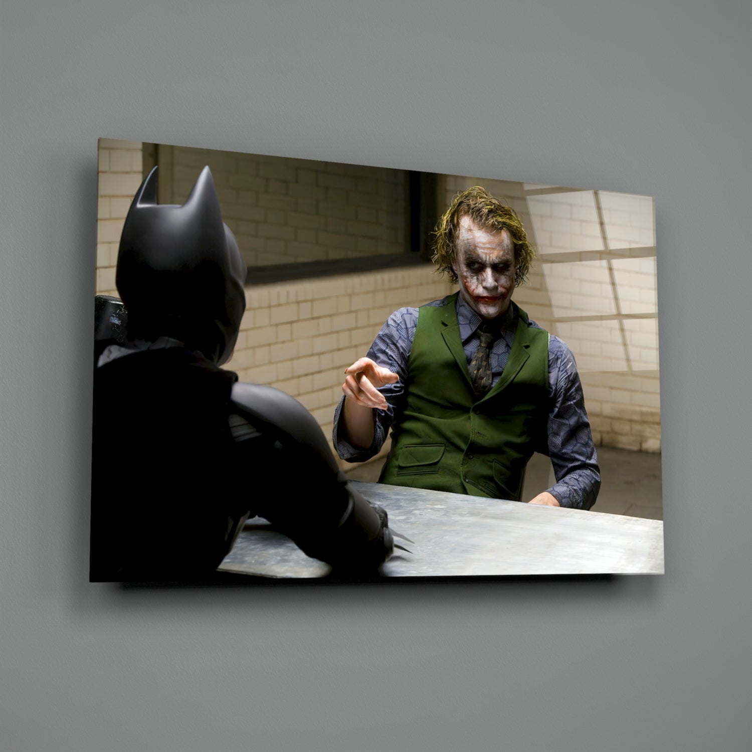 Interrogation Glass Wal Art.