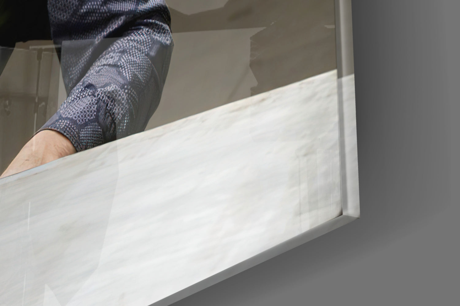 Interrogation Glass Wal Art.