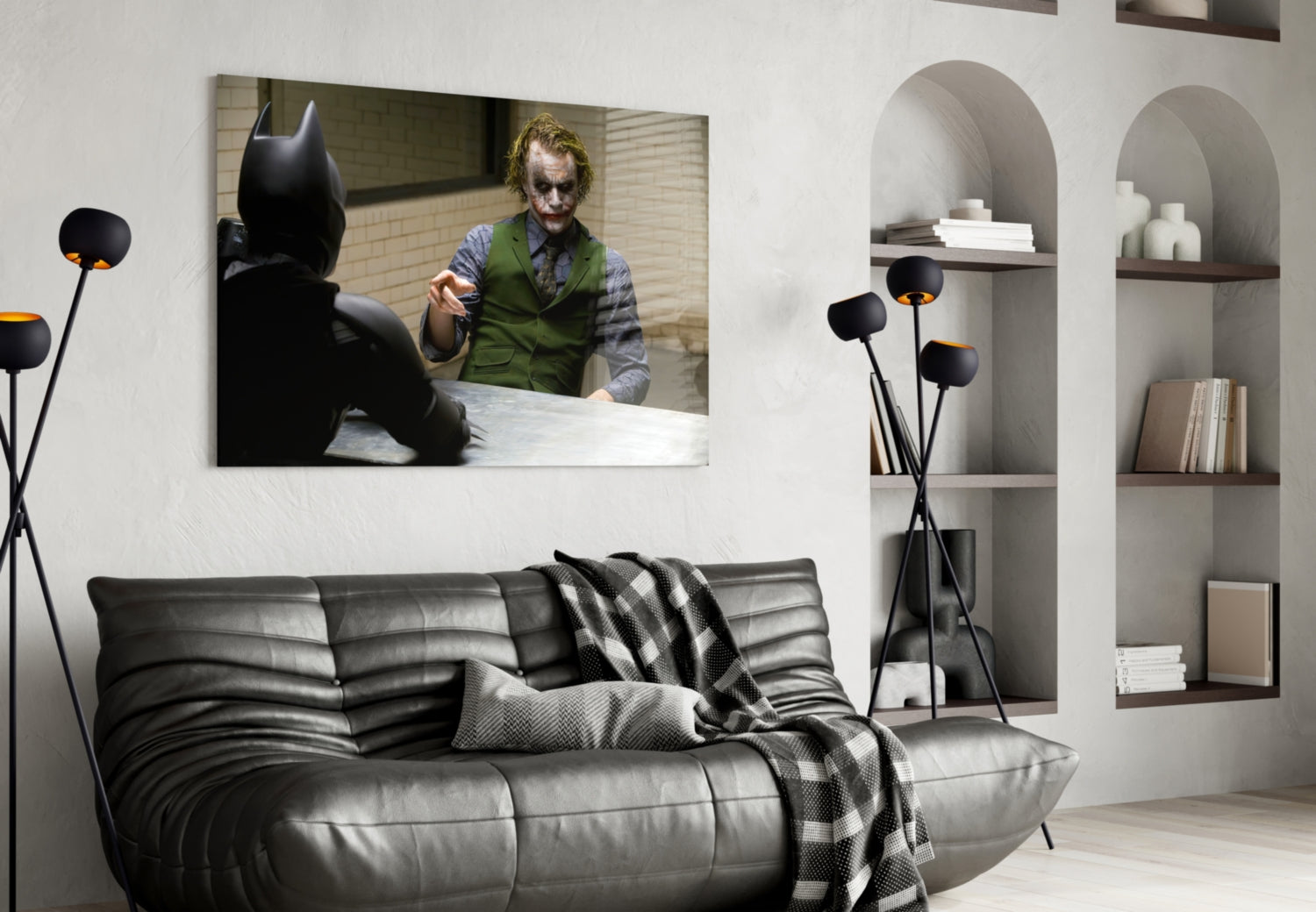 Interrogation Glass Wal Art.