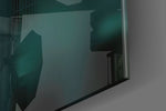 Joker Jail artwork anchoring a wall with dark cinematic palette