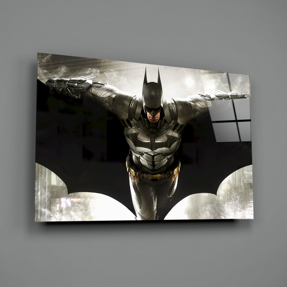 Cinematic-poster panel bringing iconic gravity to a contemporary man cave