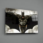Cinematic-poster panel bringing iconic gravity to a contemporary man cave