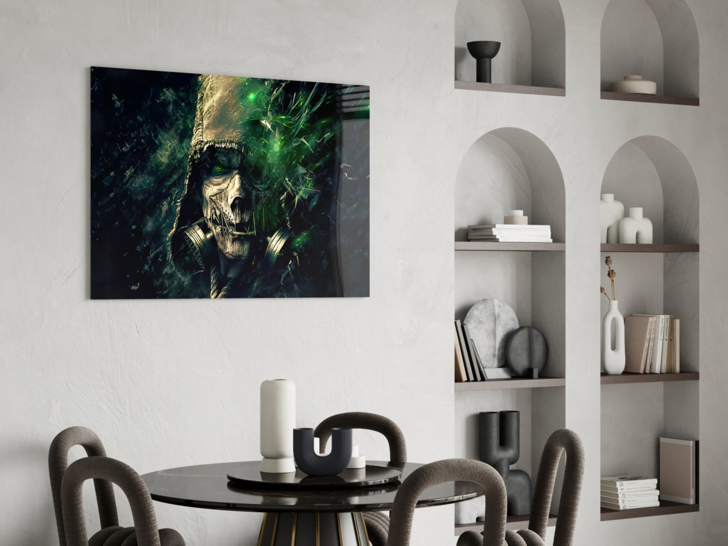 Balustrade Glass Art.