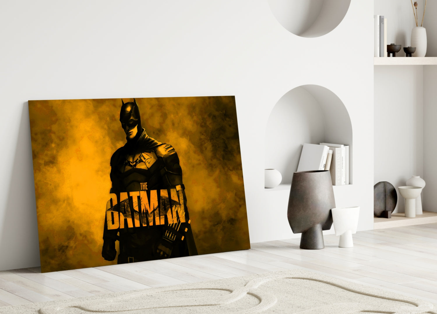 Batman Glass Art.