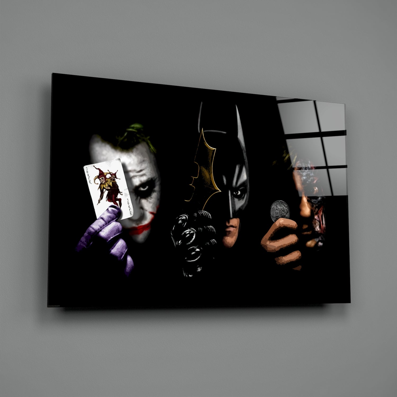 Batman, Joker, Harvey Glass Art.