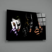 Cinematic-triptych panel bringing noir gravity to a contemporary home theater