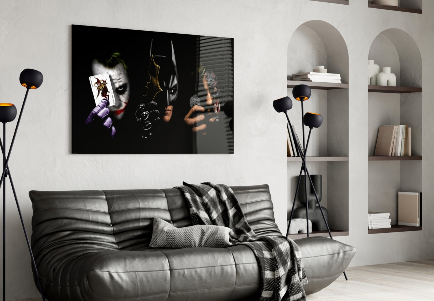 Batman, Joker, Harvey Glass Art.