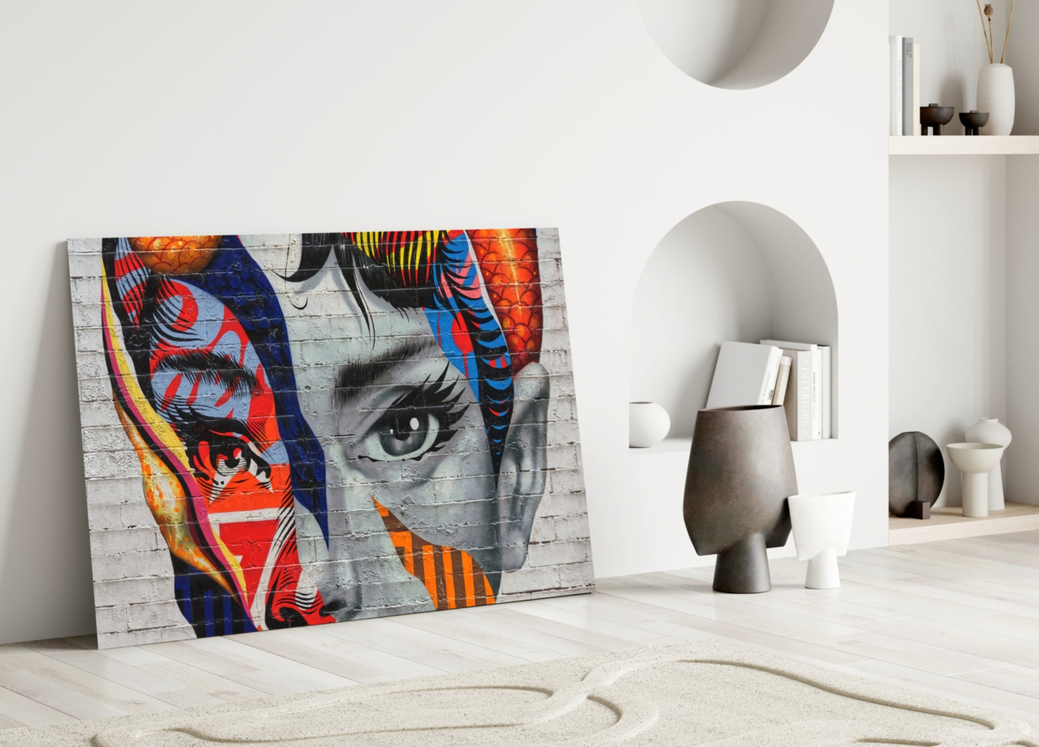 Hepburnish Glass Art.