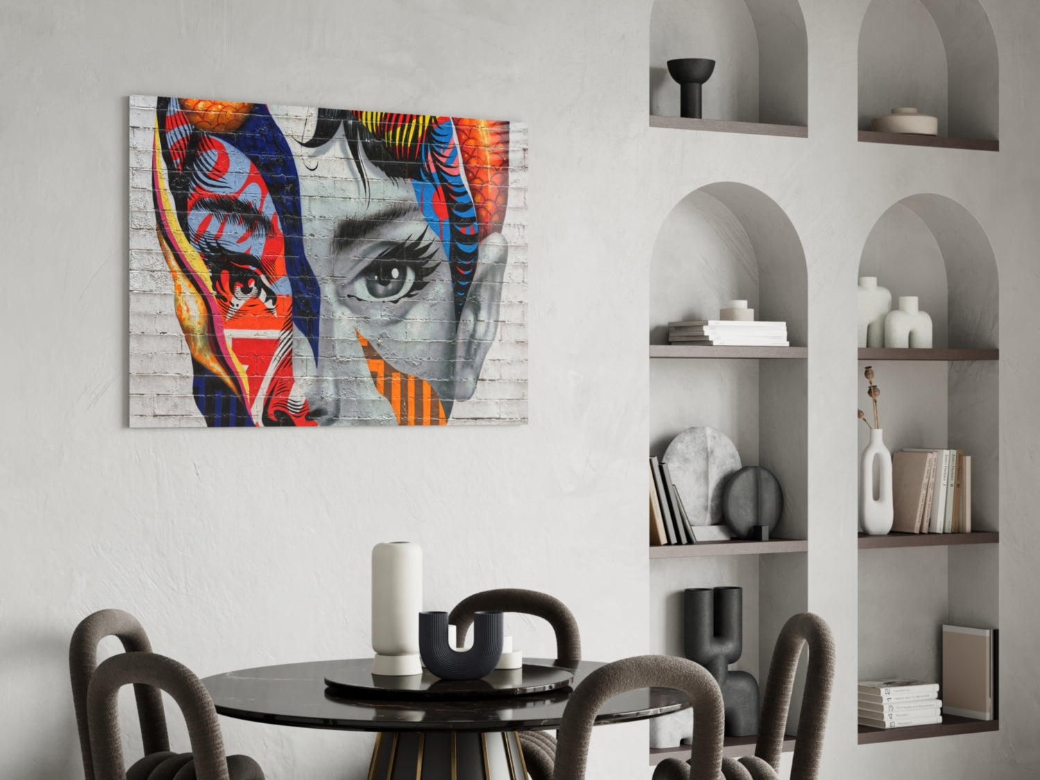 Hepburnish Glass Art.