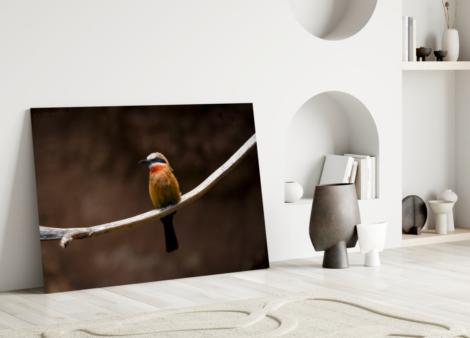 Bee Eater Glass Art.