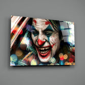 Painterly-cinema panel bringing dramatic gravity to a contemporary home theater