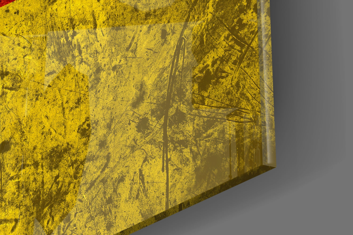 Flag of Germany Glass Wall Art.