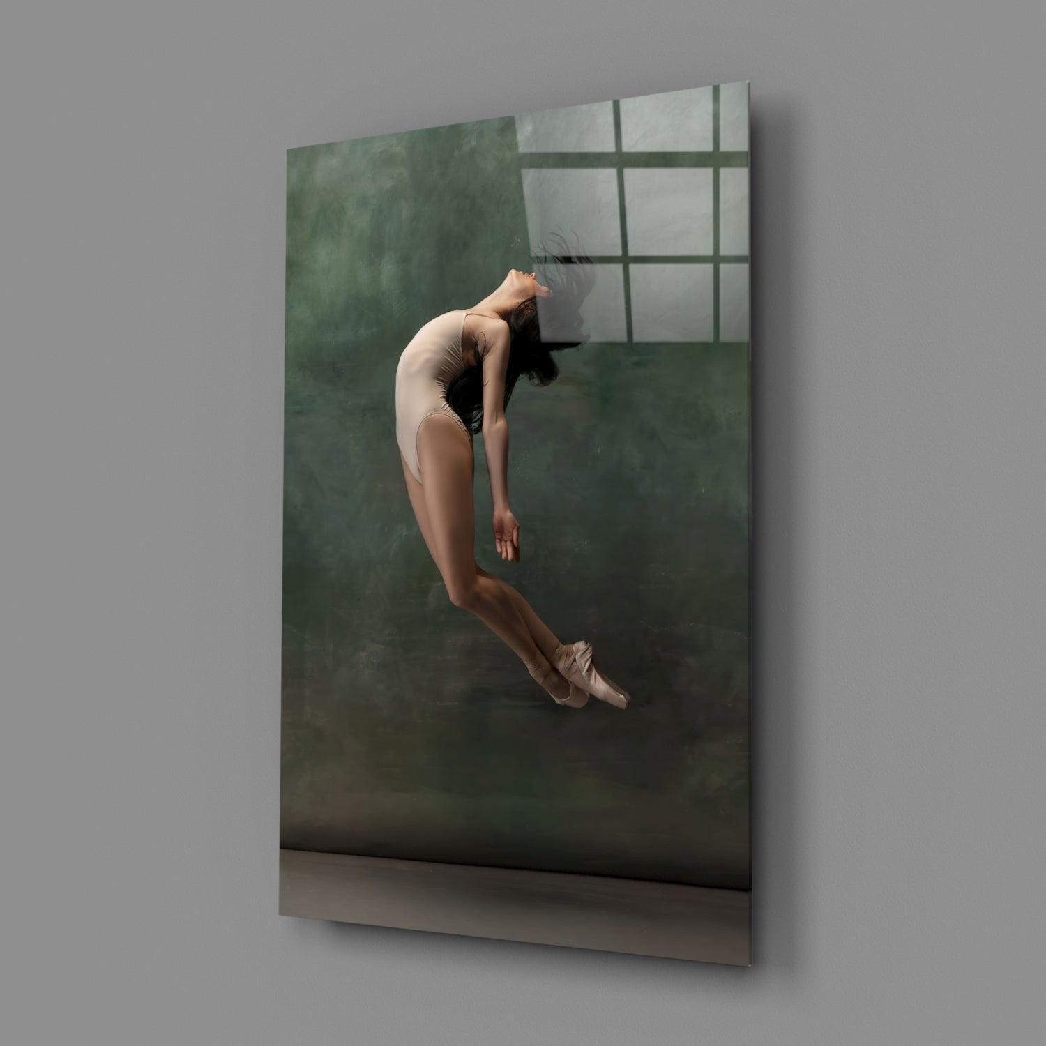Ballerina Glass Wall Art.