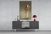 Ballerina panel catching ambient light to reveal its serene elegance