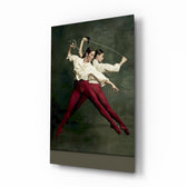 Editorial-dance panel bringing dramatic gravity to a contemporary study