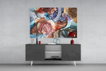 Marble panel catching window light to reveal its earthy depth