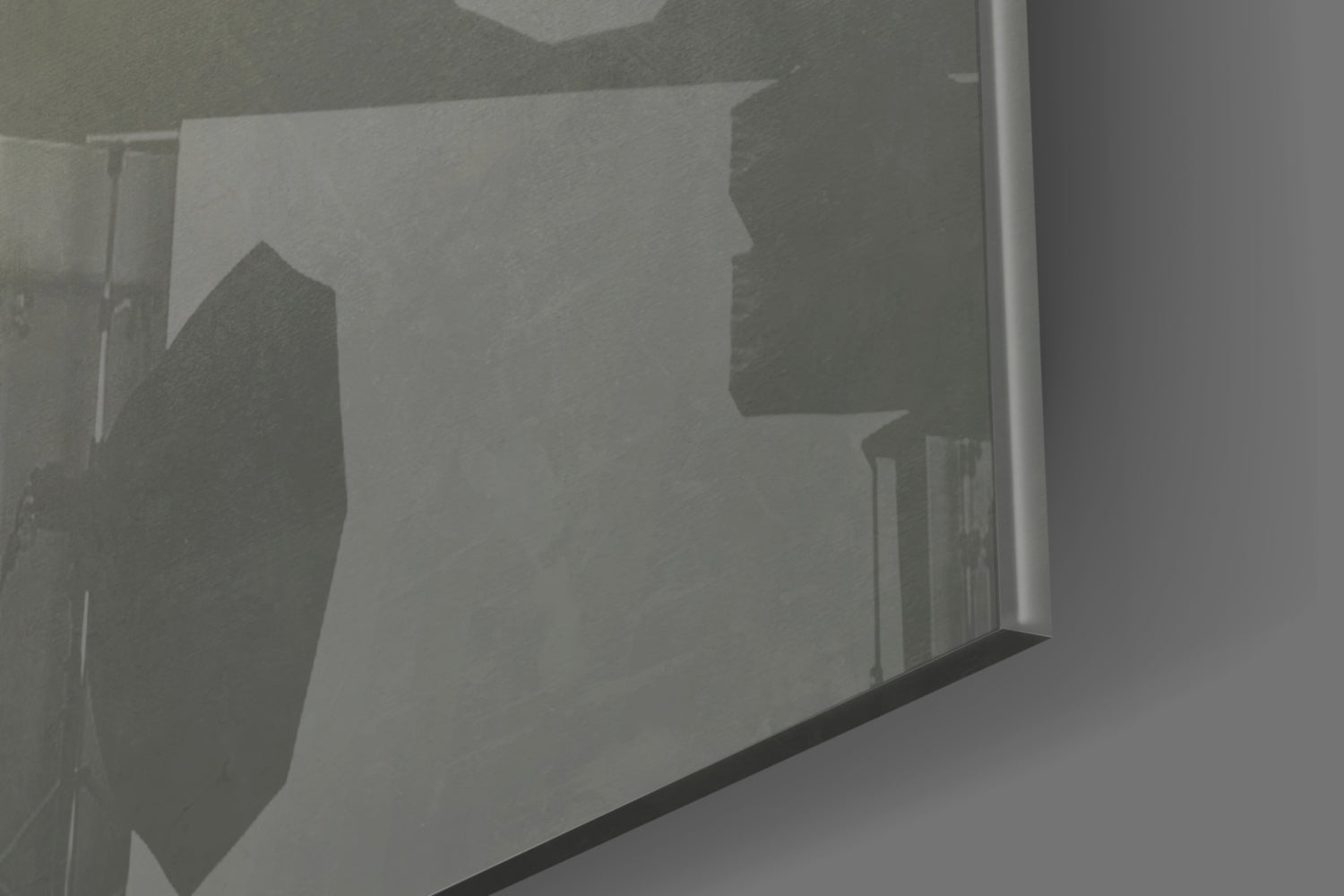 Masks Glass Wall Art.