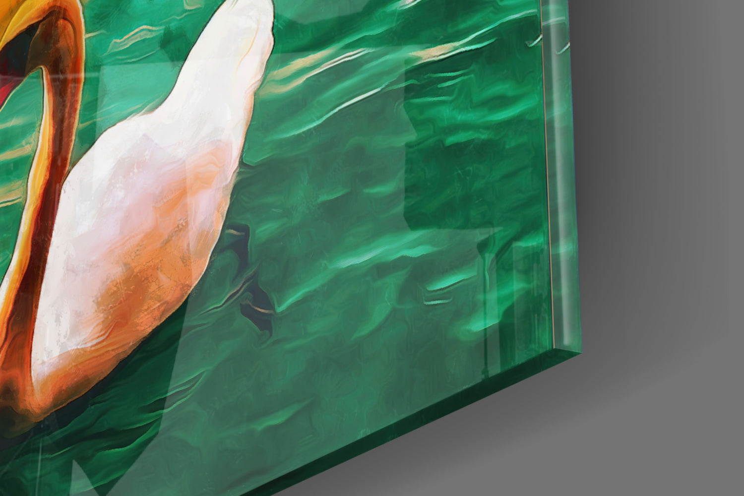 Eiffel and Boat Glass Wall Art.