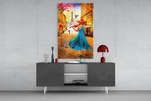 Eiffel and Music panel catching window light to reveal its romantic warmth