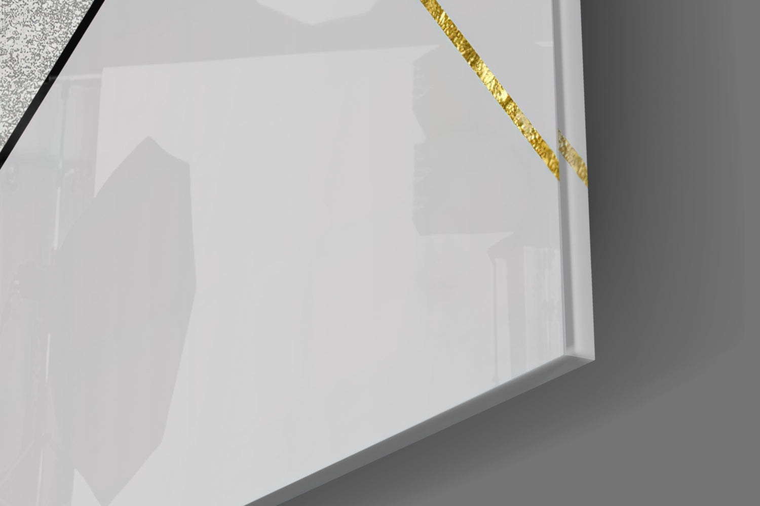 Squares Glass Wall Art.