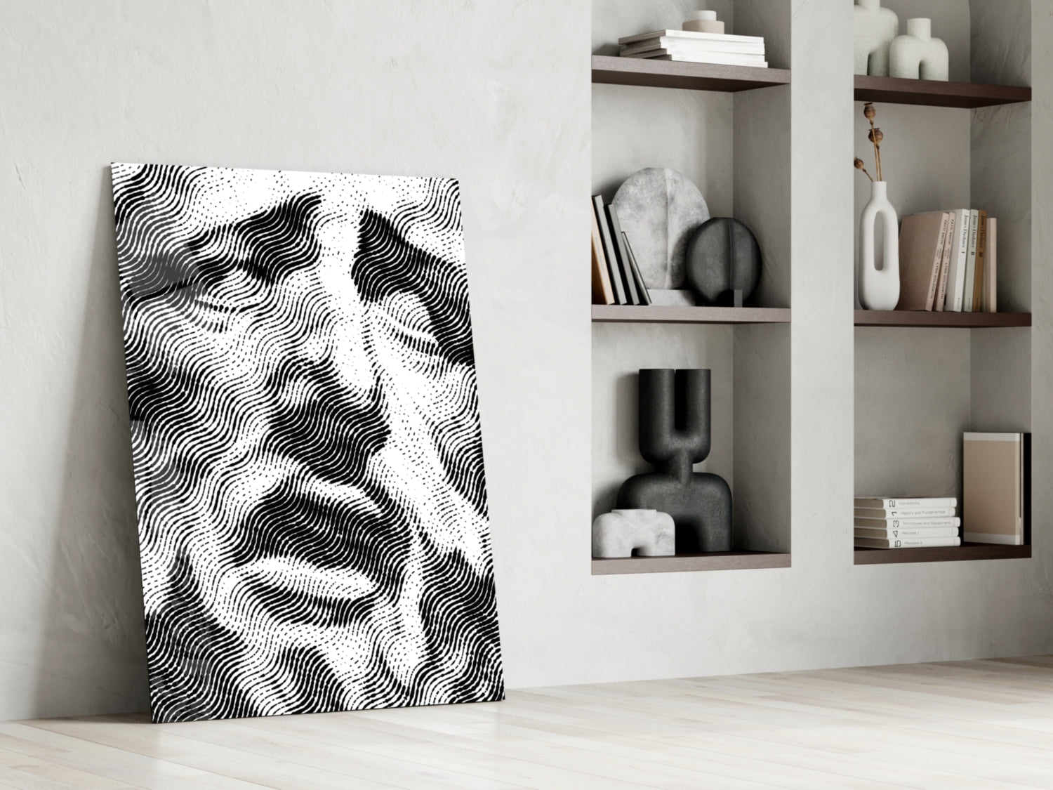 Melting Mind Glass Wall Art.