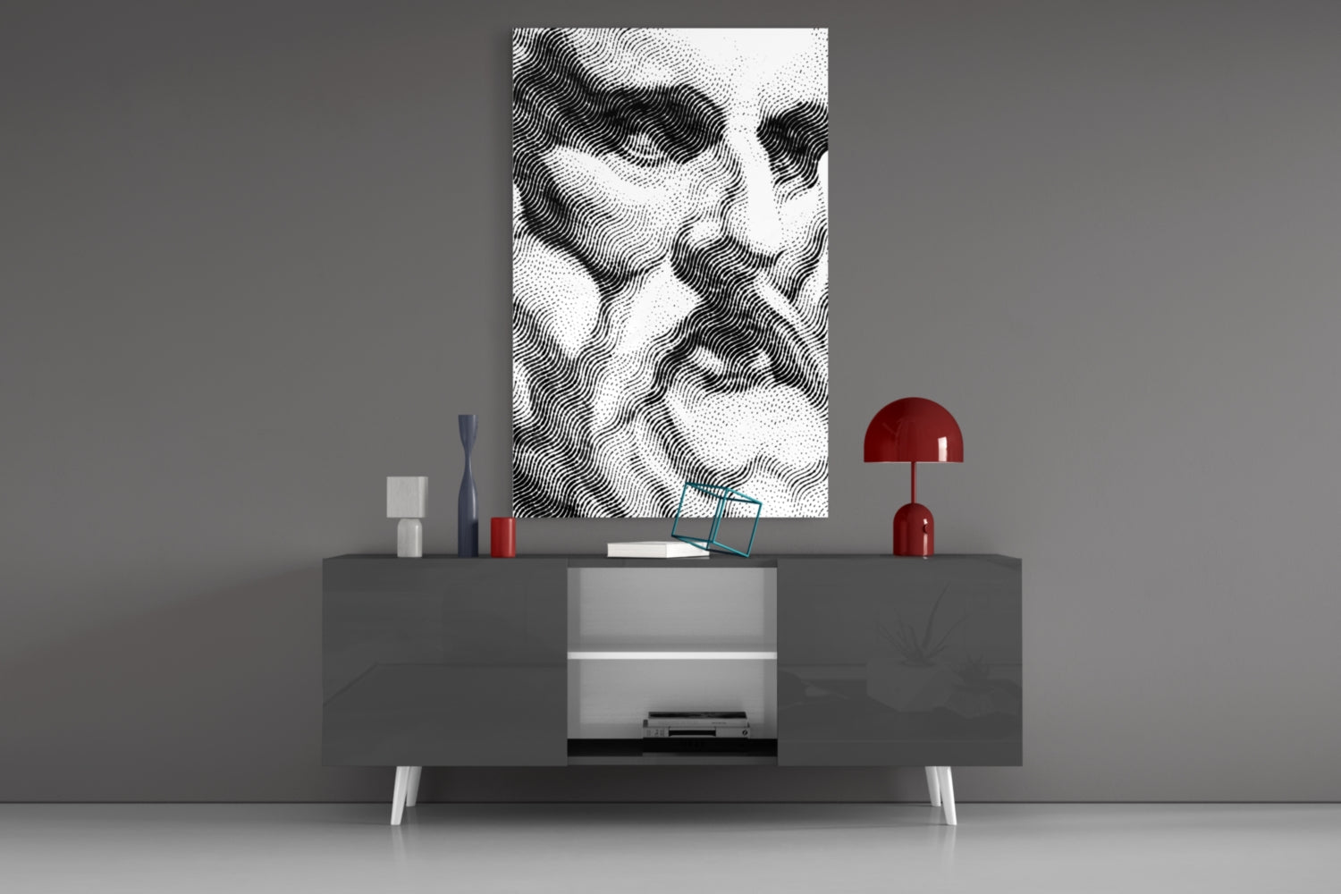 Authority Glass Wall Art.