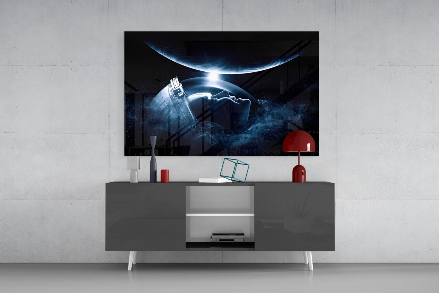 Astronaut's Look Glass Wall Art.