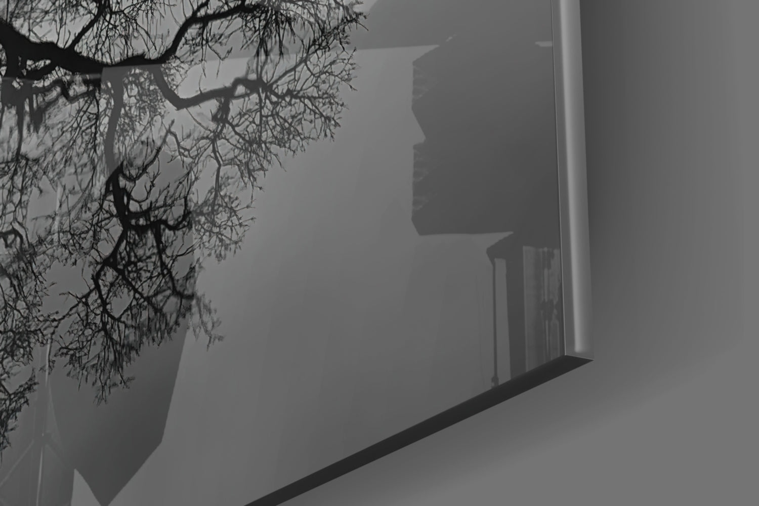 Tree Glass Wall Art.