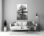 Tree Glass Wall Art.