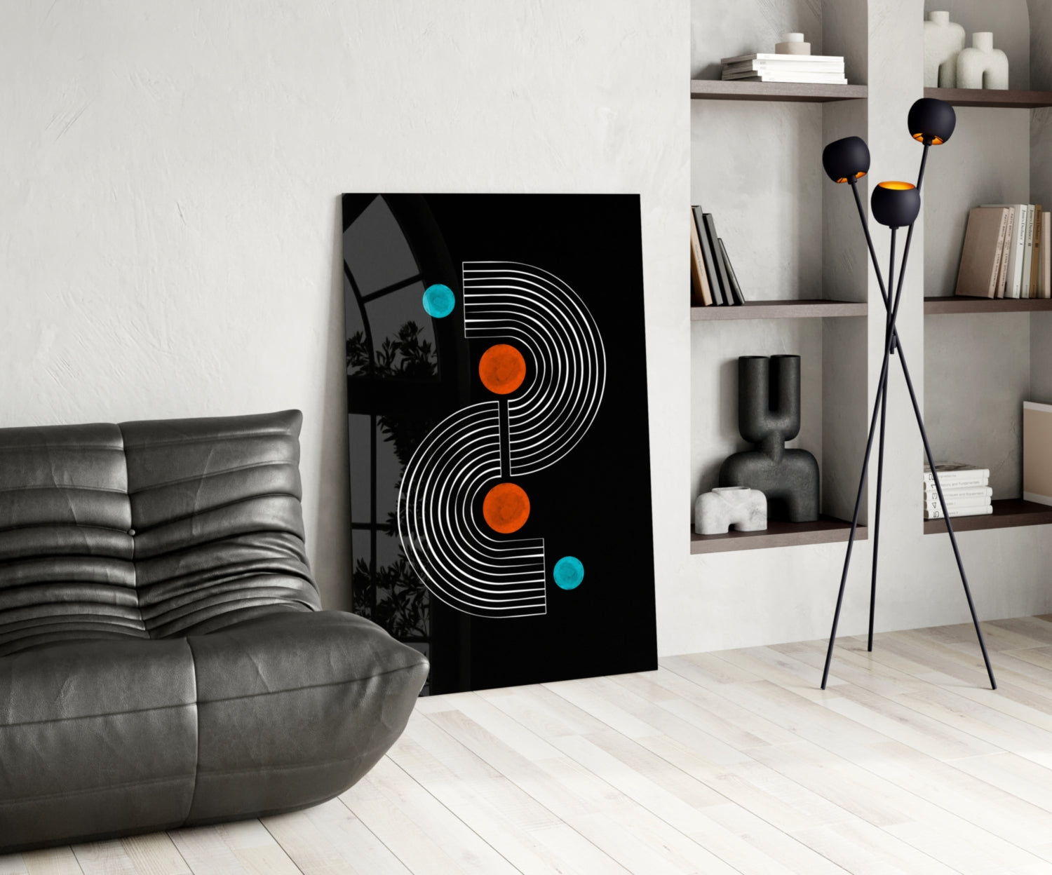 Pattern Glass Wall Art.