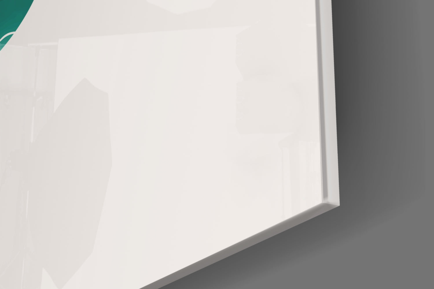 Dance of Earth Colors Glass Wall Art.