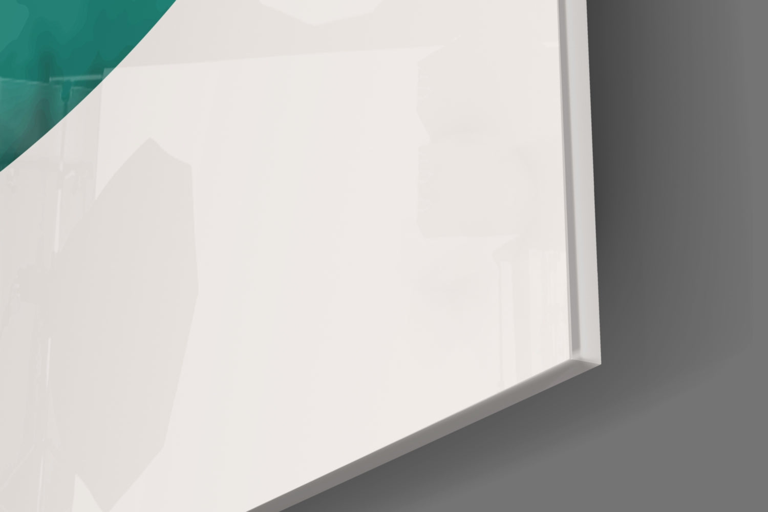 Dance of Earth Colors Glass Wall Art.