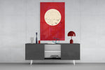 Fly from the Moon panel catching daylight to reveal its bold simplicity