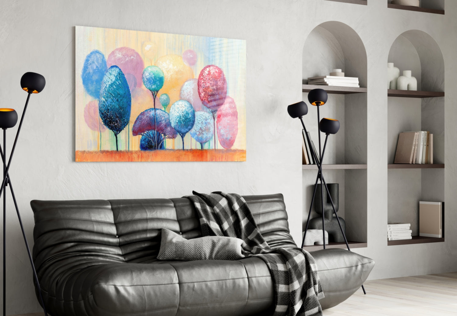 Trees of a Dream Glass Wall Art.