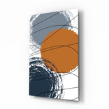 Chaotic Glass Wall Art.